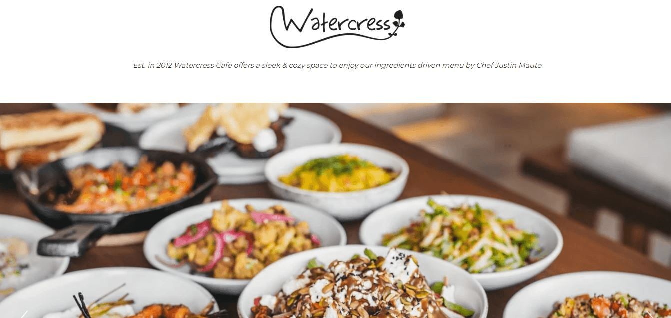 null Watercress Bali website